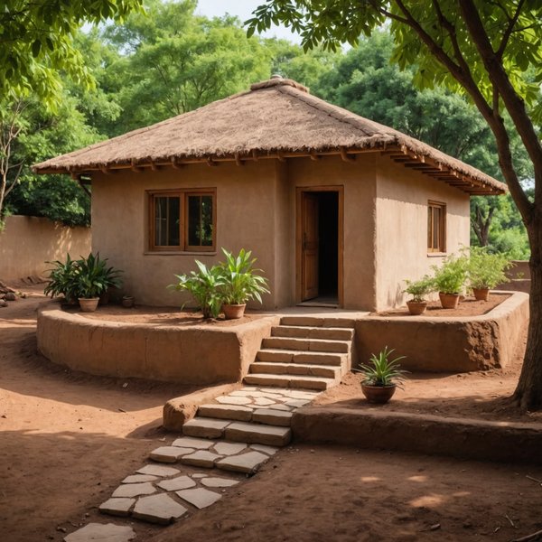 Quels sont les avantages d'une maison en terre crue ?