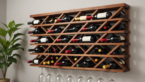 Les meilleures étagères à vin murales pour optimiser votre espace