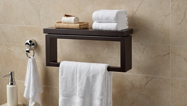 Des porte-serviettes originaux pour une touche unique dans votre salle de bain