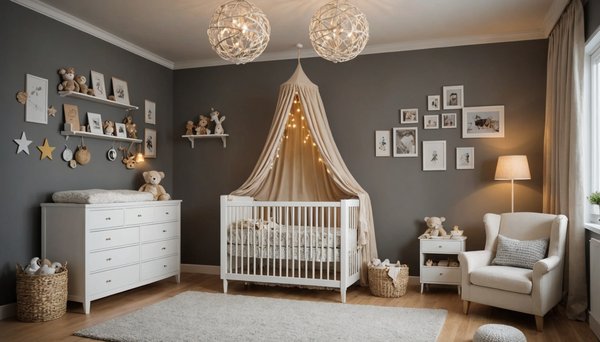 Idées pour une chambre bébé tendance et confortable